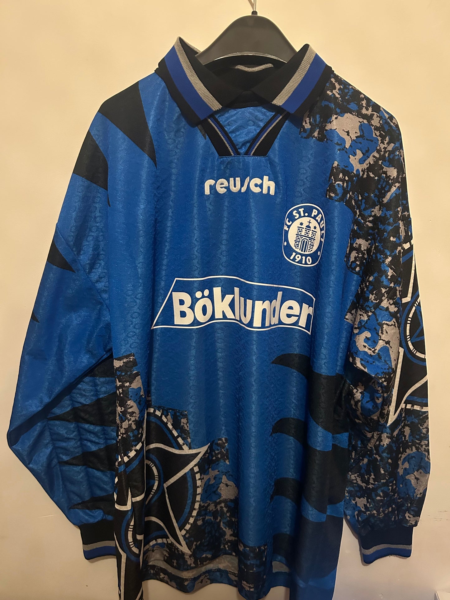 No1 - St Pauli 95/96 Goalkeeper Jersey (M) 10/10
