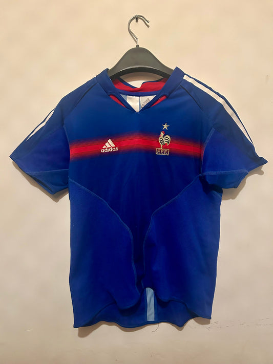 France 2004/2005 Home Jersey (Kids 30-32) 8/10