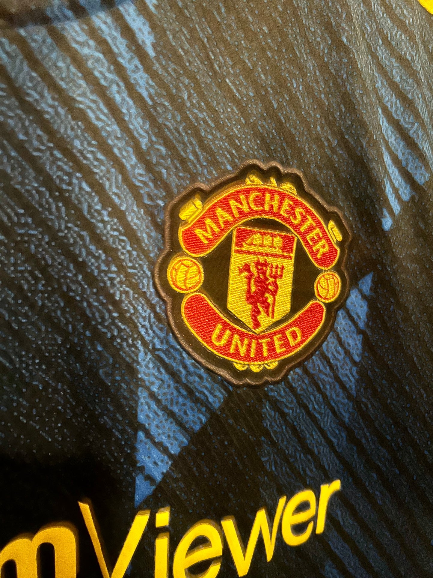 Cristiano Ronaldo No7 - Manchester United Third Jersey 2021/2022 (S) 10/10