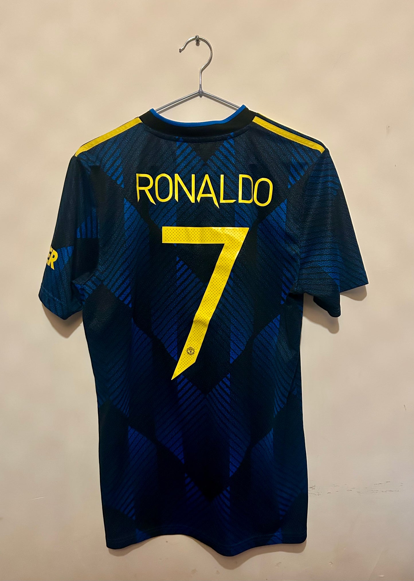 Cristiano Ronaldo No7 - Manchester United Third Jersey 2021/2022 (S) 10/10