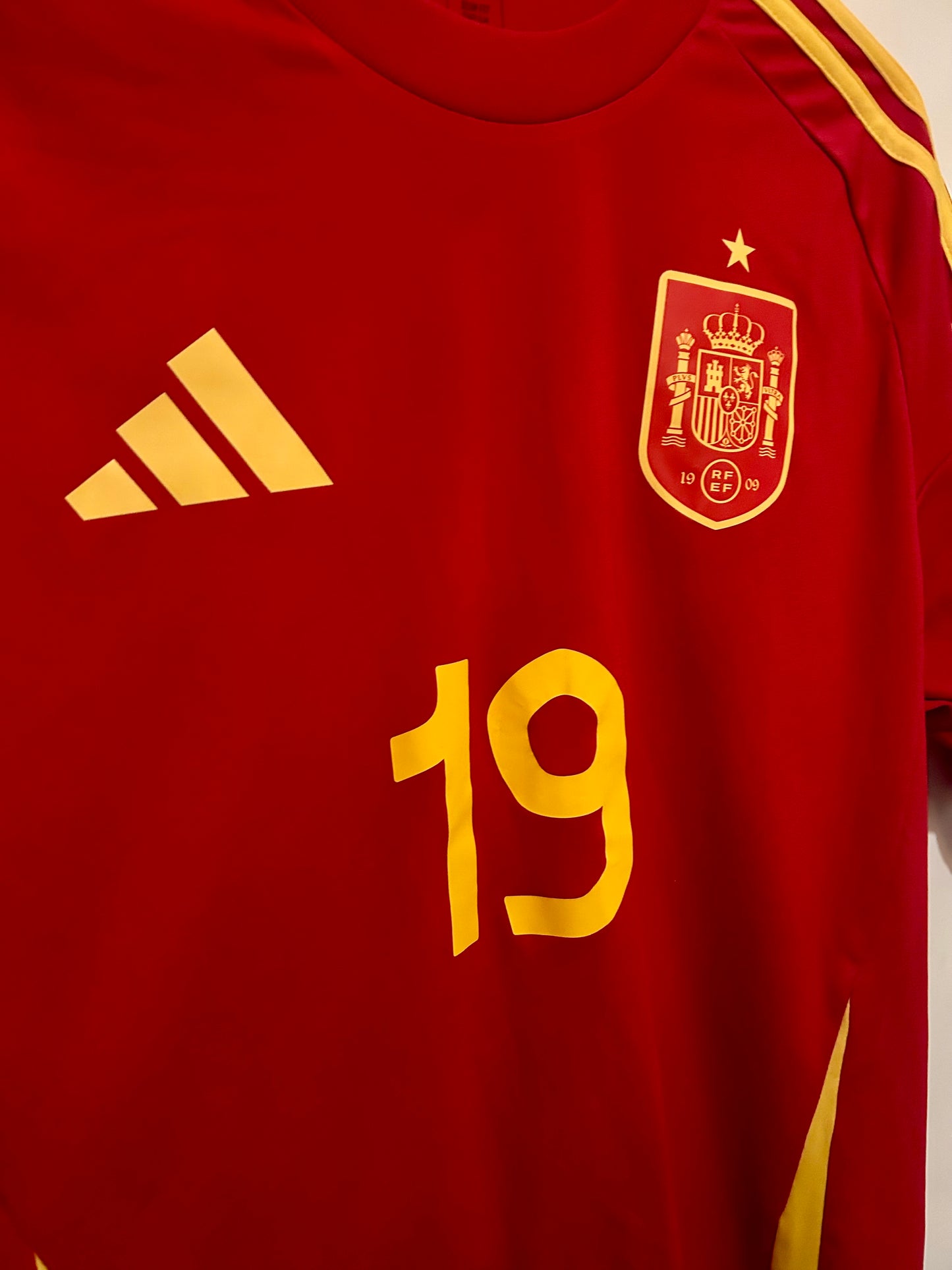 Lamine Yamal No19 - Spain Home Jersey (M) 10/10